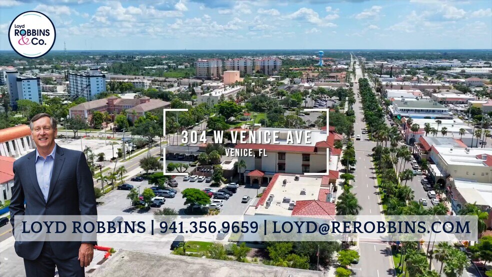 304 W Venice Ave, Venice, FL à louer - Vidéo sur l’inscription commerciale - Image 2 de 11