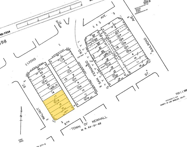 24400 Walnut St, Santa Clarita, CA à louer - Plan cadastral - Image 2 de 2