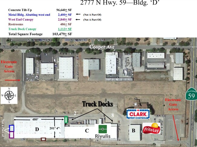 More details for 2777 N Highway 59, Merced, CA - Industrial for Lease
