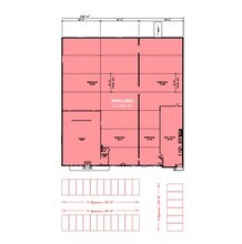 616-626 W Mockingbird Ln, Dallas, TX à louer Plan d’étage- Image 1 de 1