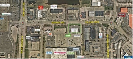 6801-6807 Odana Rd, Madison, WI - Aerial  map view