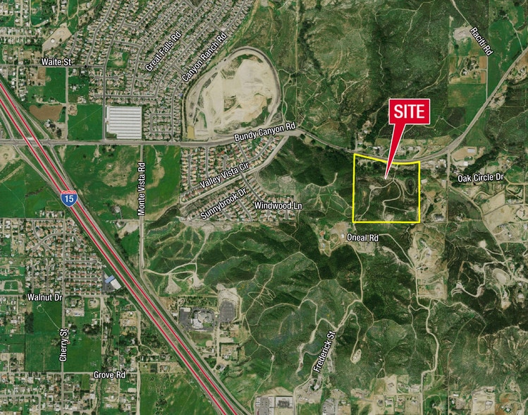 23263 Bundy Canyon Rd, Wildomar, CA for sale - Aerial - Image 1 of 6