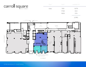 975 F St NW, Washington, DC à louer Plan d’étage- Image 1 de 1