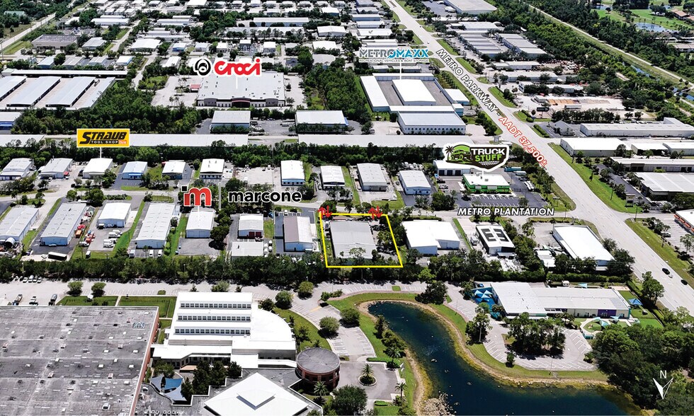 6241 Metro Plantation Rd, Fort Myers, FL à vendre - Aérien - Image 3 de 8
