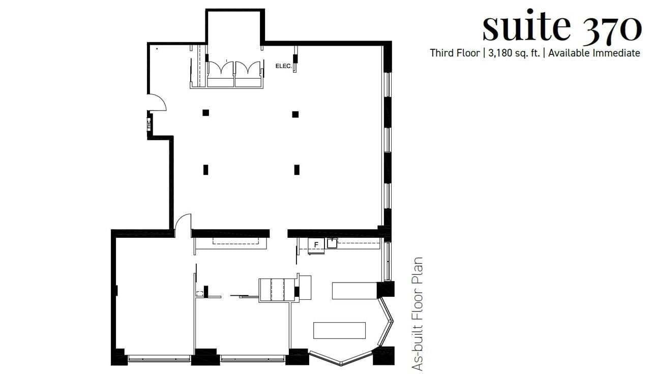 215 Spadina Ave, Toronto, ON for lease Floor Plan- Image 1 of 1