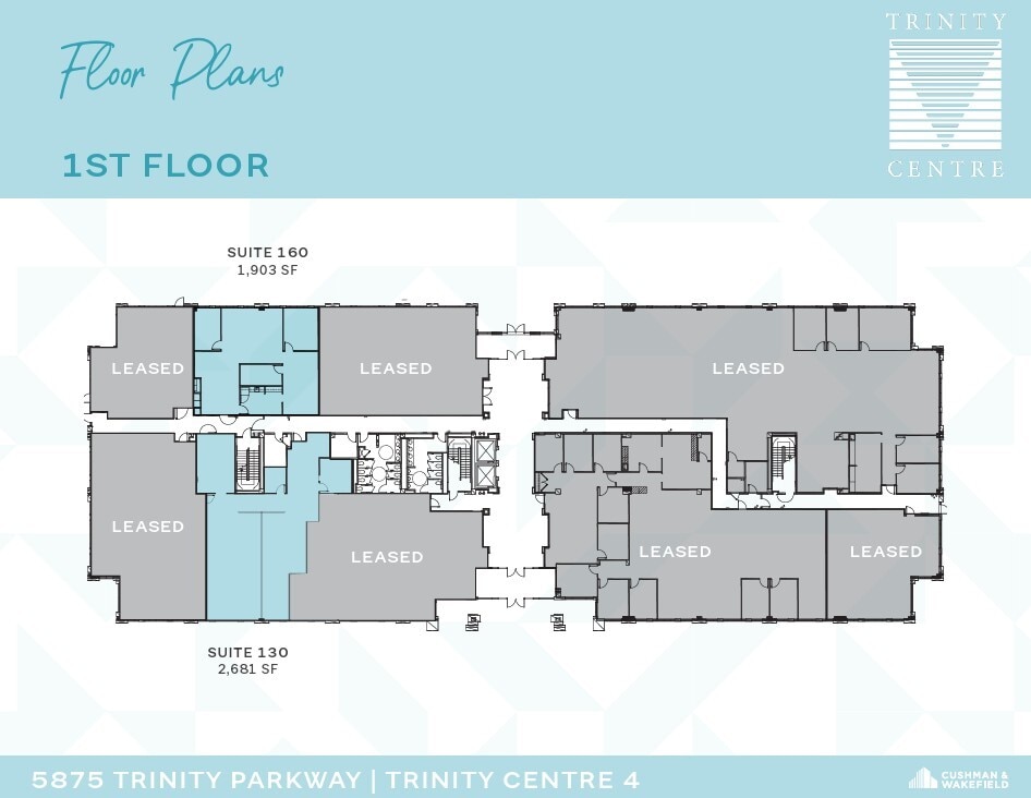 5870 Trinity Pky, Centreville, VA à louer Plan d’étage- Image 1 de 1