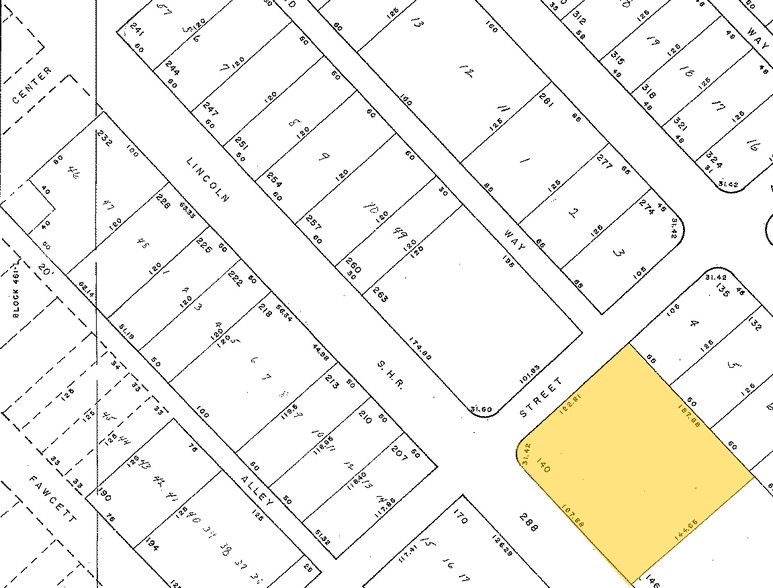 1501-1511 Lincoln Way, Mckeesport, PA à vendre - Plan cadastral - Image 1 de 1