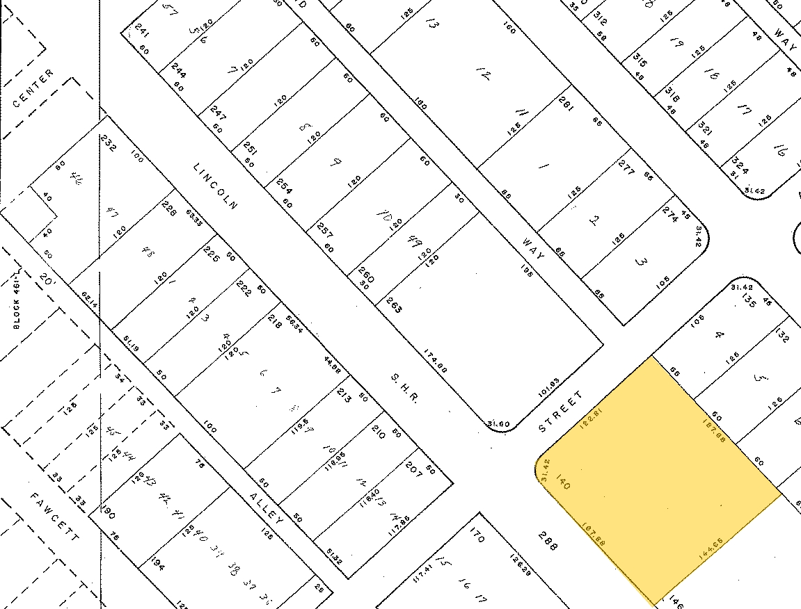 1501-1511 Lincoln Way, Mckeesport, PA à vendre Plan cadastral- Image 1 de 1