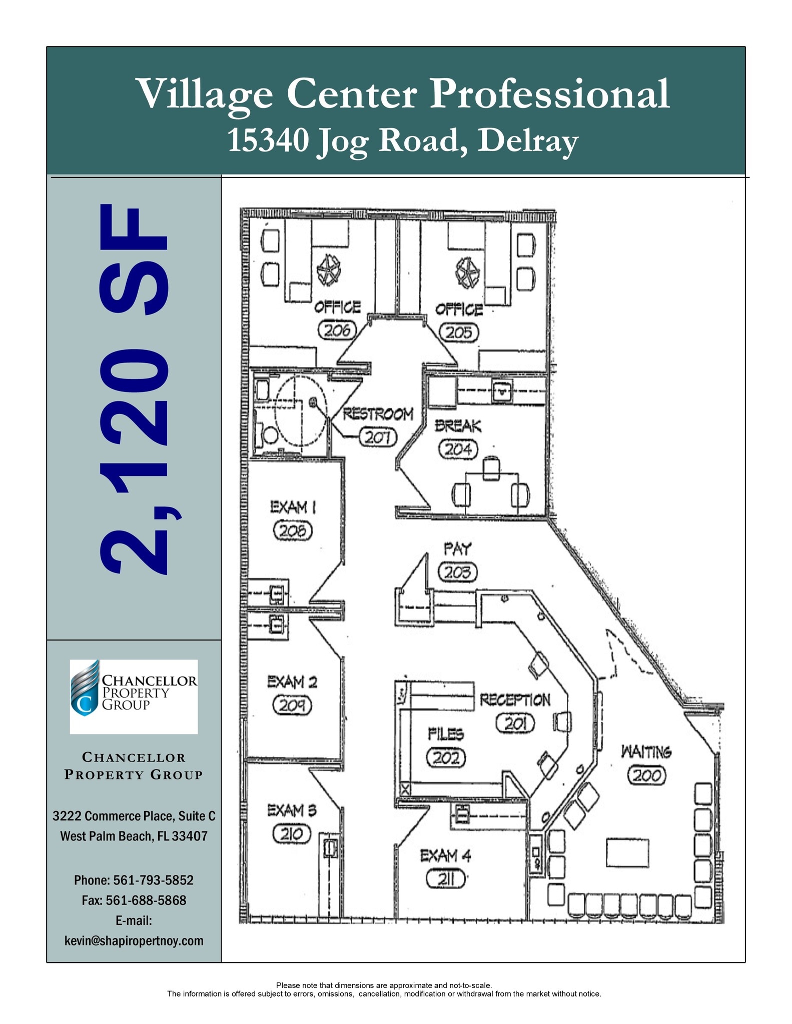15340 Jog Rd, Delray Beach, FL for lease Floor Plan- Image 1 of 9