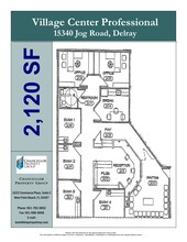 15340 Jog Rd, Delray Beach, FL for lease Floor Plan- Image 1 of 9