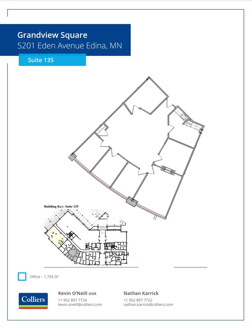 5201 Eden Ave, Edina, MN for lease Floor Plan- Image 1 of 1