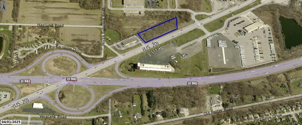 1800 W US Highway 20, Porter, IN for sale - Aerial - Image 1 of 3