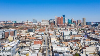 37 W Cross St, Baltimore, MD - AÉRIEN  Vue de la carte