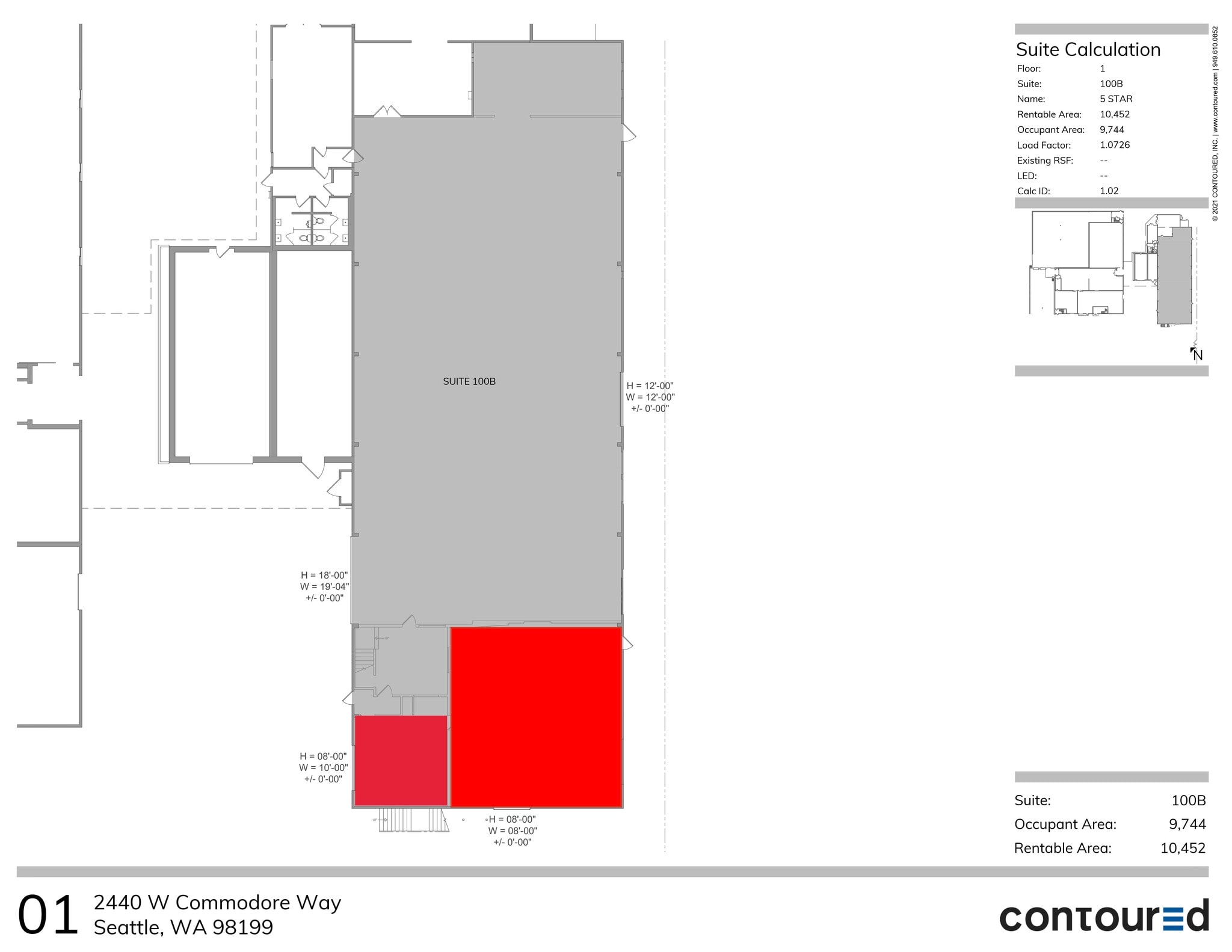 2440 W Commodore Way, Seattle, WA for lease Site Plan- Image 1 of 5