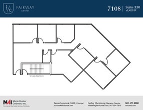 7108-7121 Fairway Dr, Palm Beach Gardens, FL à louer Plan d’étage- Image 1 de 2