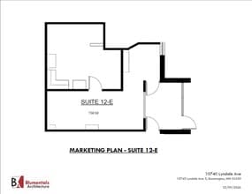 10740 Lyndale Ave S, Bloomington, MN à vendre Plan d’étage- Image 1 de 1