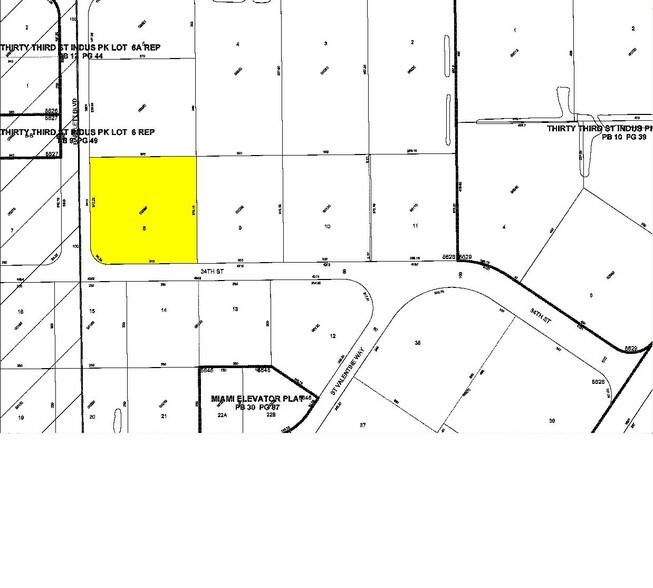 3415 Bartlett Blvd, Orlando, FL à louer - Plan cadastral - Image 2 de 8
