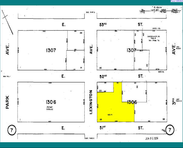 575 Lexington Ave, New York, NY for lease - Plat Map - Image 2 of 22