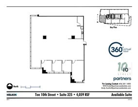 10 10th St, Atlanta, GA for lease Floor Plan- Image 2 of 2