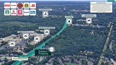 730 Veterans Hwy, Smithtown, NY - AÉRIEN  Vue de la carte - Image1