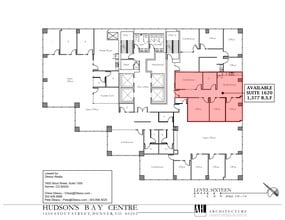 1600 Stout St, Denver, CO for lease Site Plan- Image 1 of 1