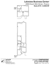 3001 S 35th St, Phoenix, AZ for lease Floor Plan- Image 1 of 1