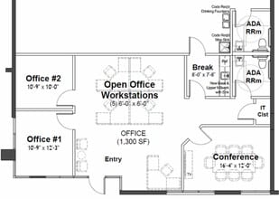 13300 McCormick Dr, Tampa, FL for lease Floor Plan- Image 2 of 3