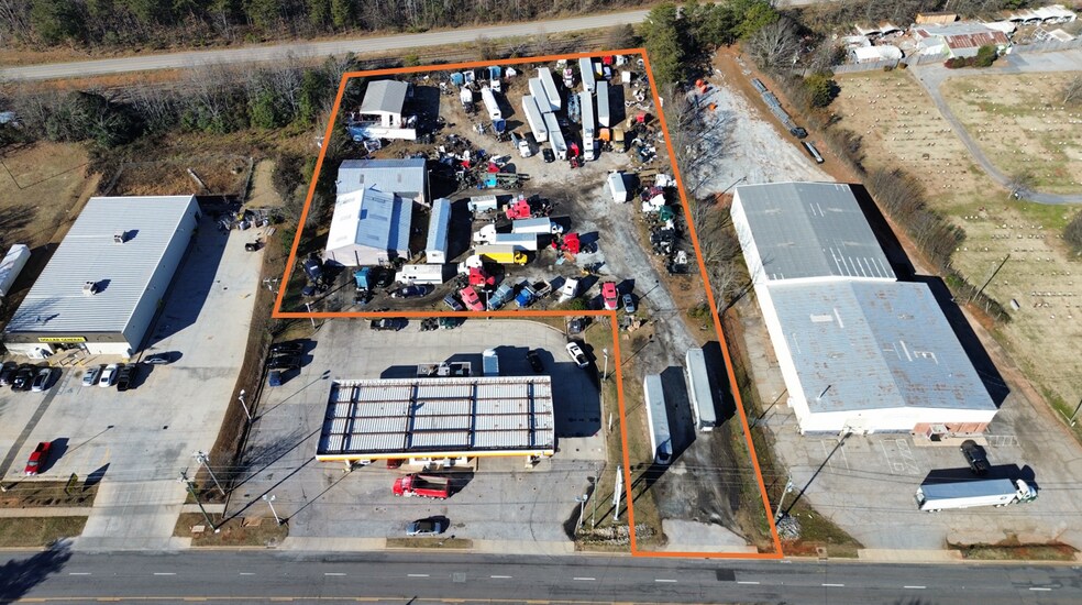 1609 Piedmont Hwy, Piedmont, SC à vendre - Photo du bâtiment - Image 2 de 6