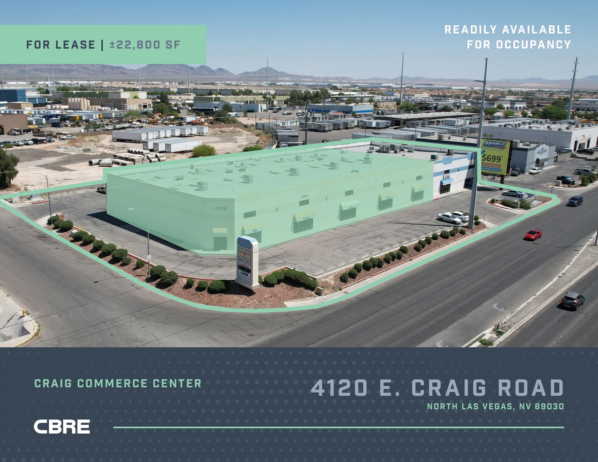 4120 E Craig Rd, North Las Vegas, NV à louer A rien- Image 1 de 15