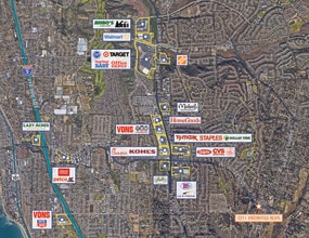 2211 Encinitas Blvd, Encinitas, CA - AÉRIEN  Vue de la carte