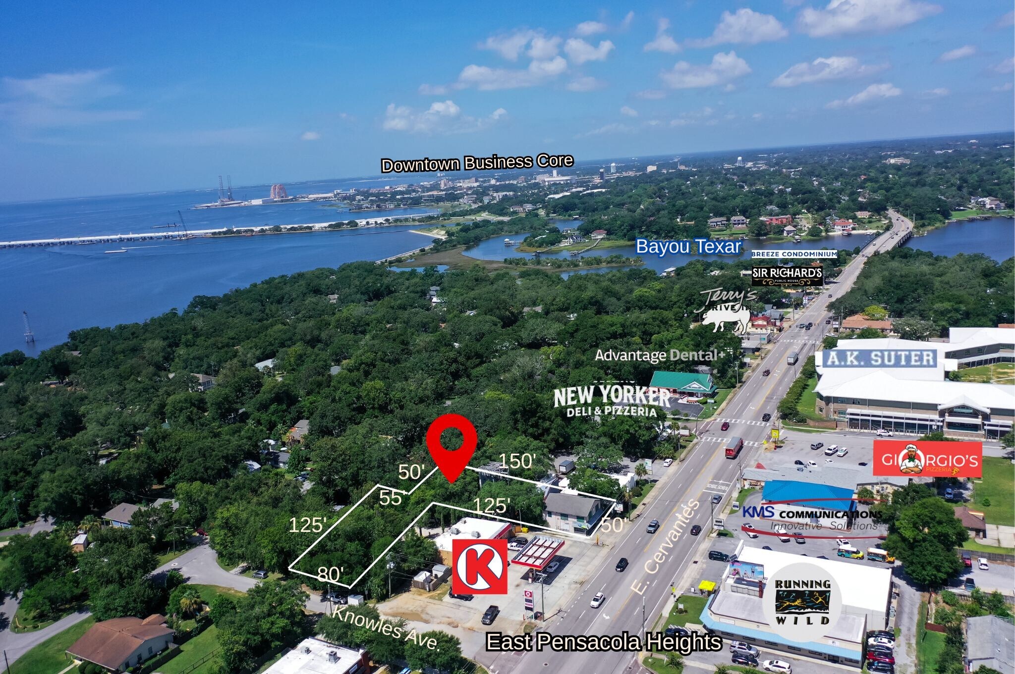 3009 E Cervantes St, Pensacola, FL à vendre Aérien- Image 1 de 51