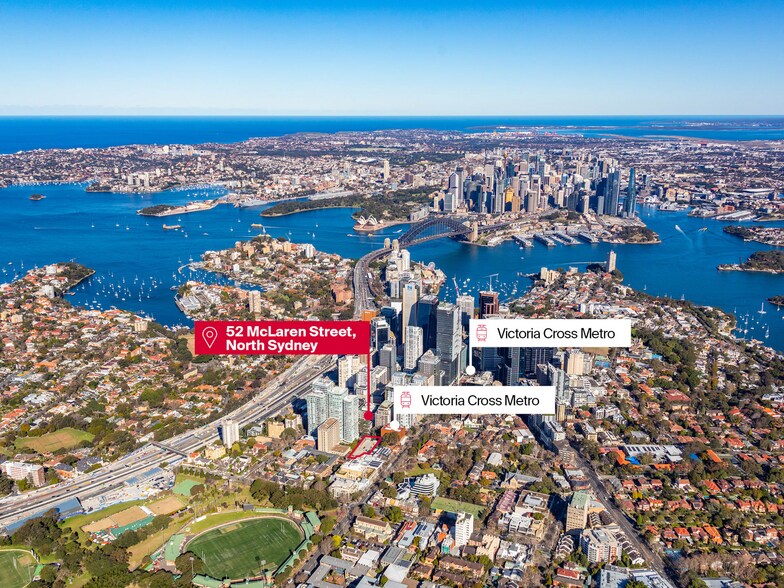 52 McLaren St, North Sydney à vendre - Aérien - Image 2 de 2