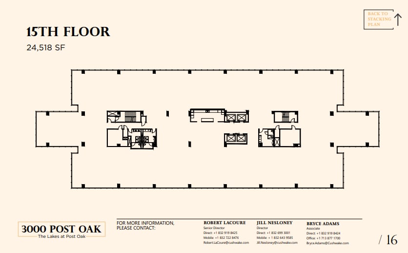 3000 Post Oak Blvd, Houston, TX for lease Floor Plan- Image 1 of 1