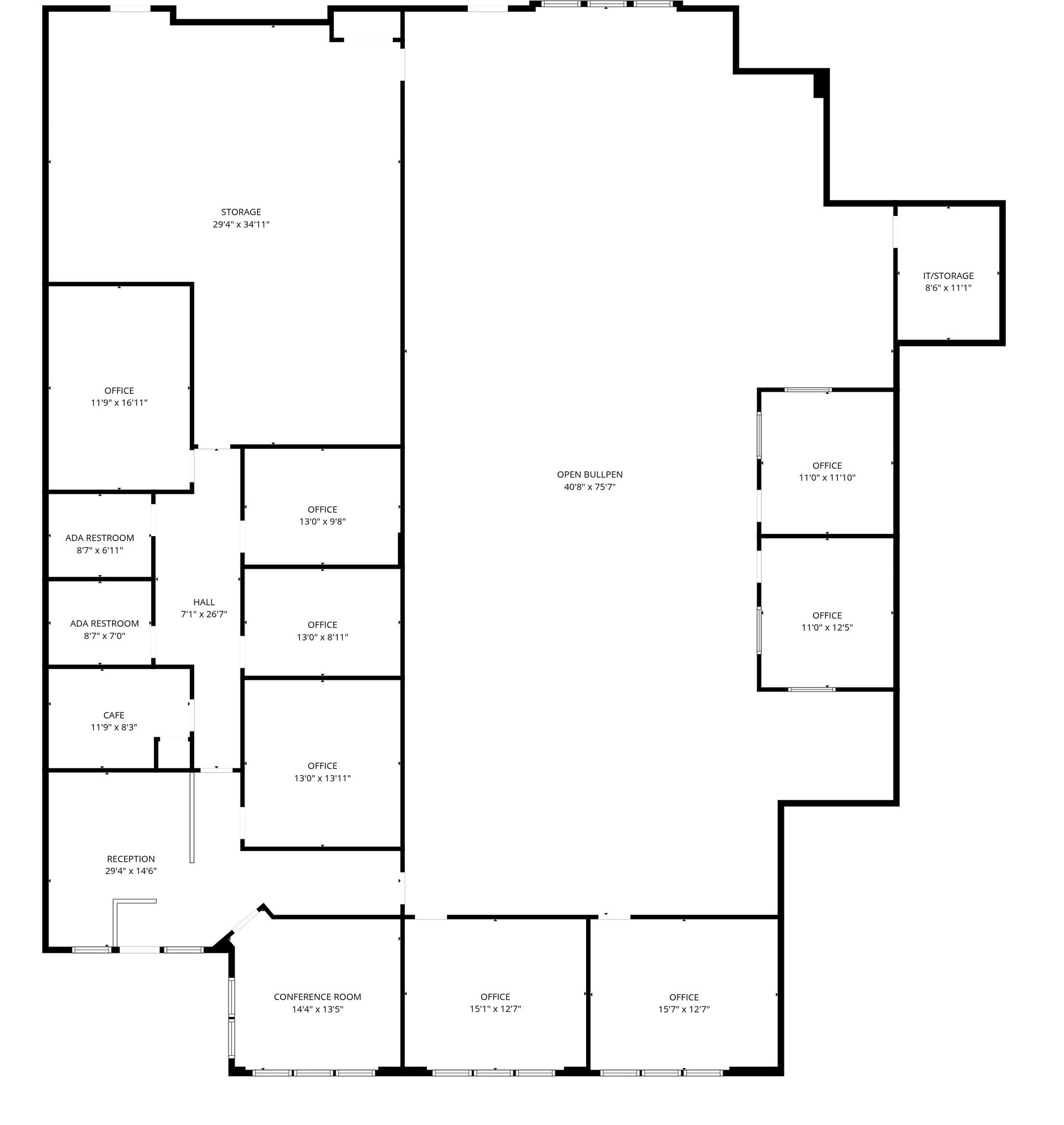 4925 Galaxy Pky, Warrensville Heights, OH à louer Plan d’étage- Image 1 de 1