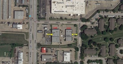 1108 Dobie Dr, Plano, TX - Aerial map view