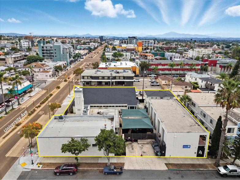 2717 University Ave, San Diego, CA à vendre - Photo du bâtiment - Image 1 de 2