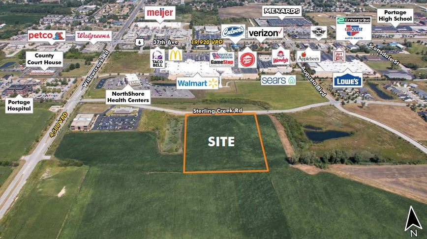 Sterling Rd, Portage, IN for sale - Building Photo - Image 2 of 2