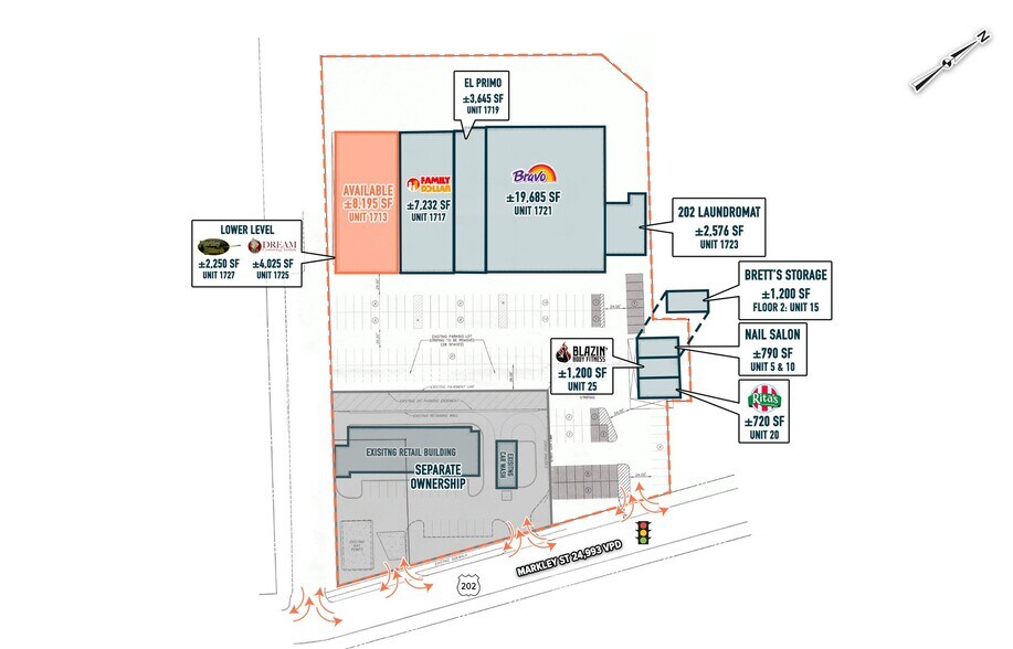 1715-1725 Markley St, Norristown, PA à louer - Photo du bâtiment - Image 2 de 2
