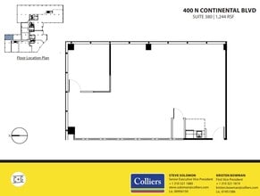 300 Continental Blvd, El Segundo, CA à louer Plan d’étage- Image 1 de 1