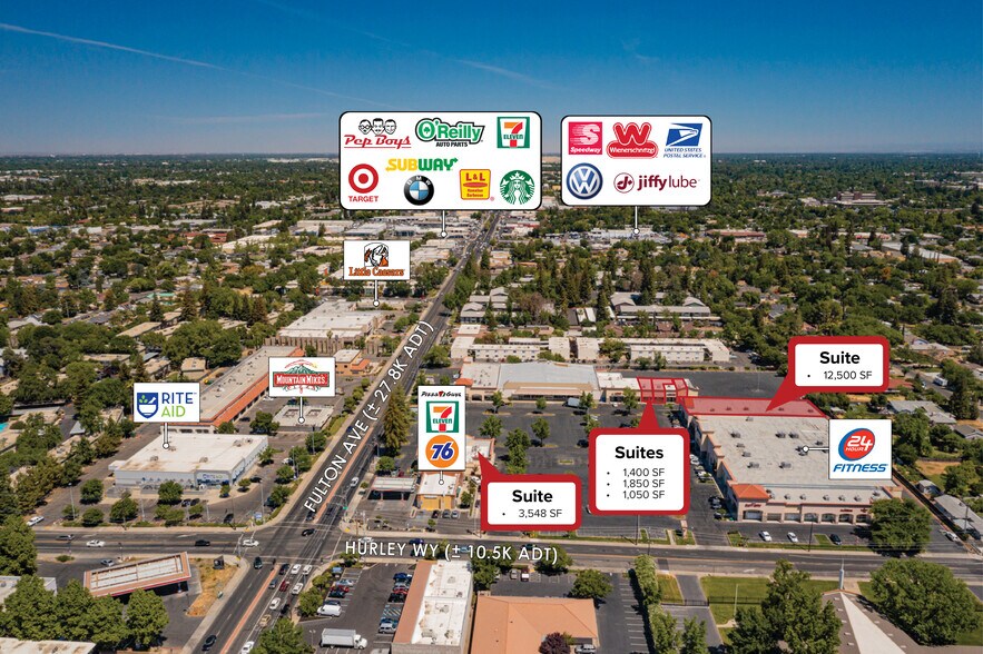 1310-1354 Fulton Ave, Sacramento, CA for lease - Building Photo - Image 3 of 26