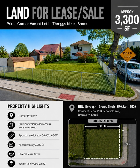 3079 Fearn Pl, Bronx, NY for lease - Building Photo - Image 1 of 1
