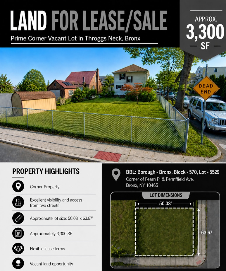 3079 Fearn Pl, Bronx, NY for lease Building Photo- Image 1 of 2
