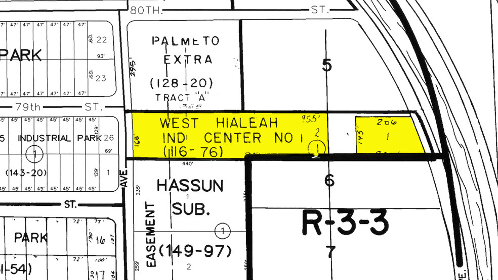 7760 W 20th Ave, Hialeah, FL à vendre - Plan cadastral - Image 2 de 90