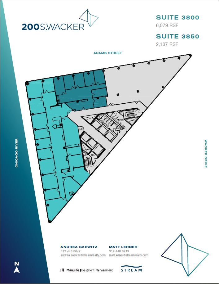 200 S Wacker Dr, Chicago, IL for lease Floor Plan- Image 1 of 1