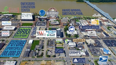 304 Frederica St, Owensboro, KY - Aérien  Vue de la carte