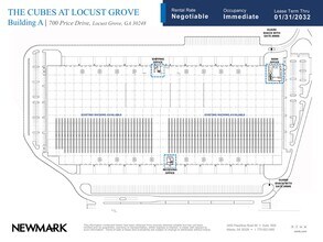 700 Price Dr, Locust Grove, GA à louer Plan de site- Image 1 de 2