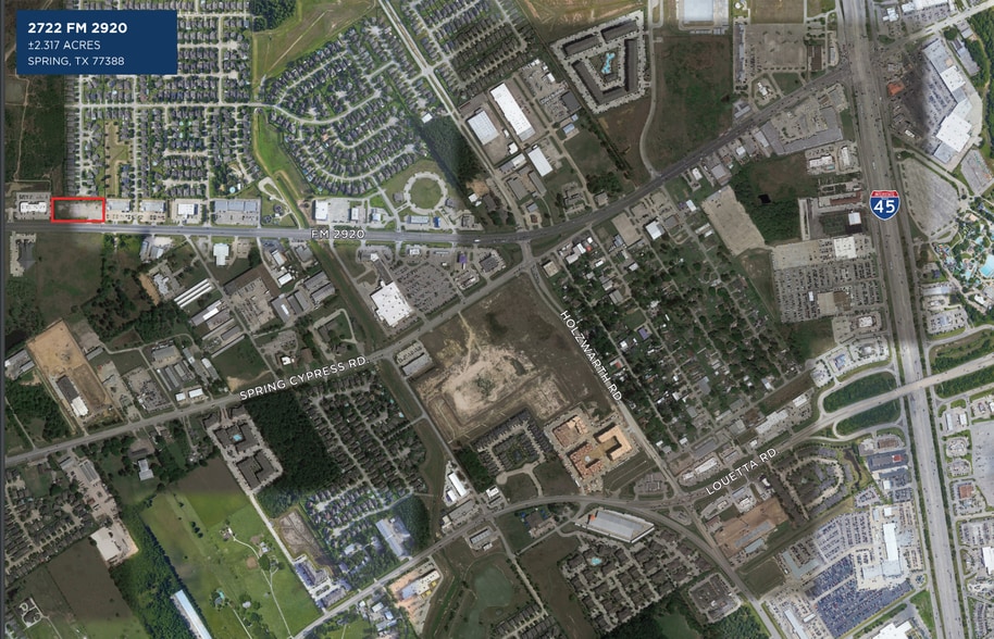 2722 FM 2920 Rd, Spring, TX à vendre - Aérien - Image 2 de 2