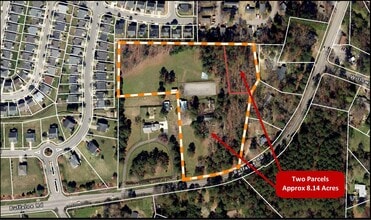 5525 Buffaloe Rd, Raleigh, NC - AERIAL map view - Image1