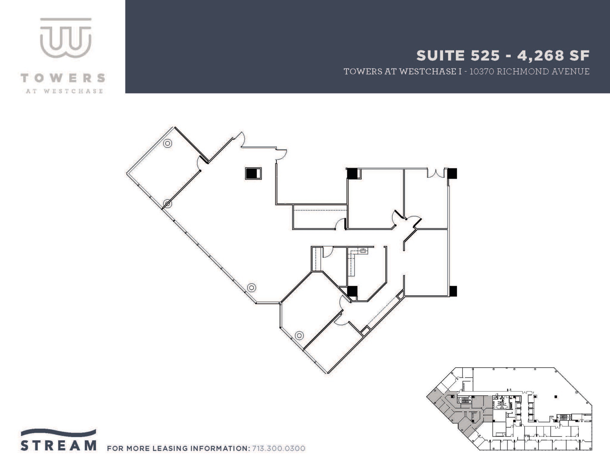 10370 Richmond Ave, Houston, TX for lease Floor Plan- Image 1 of 3