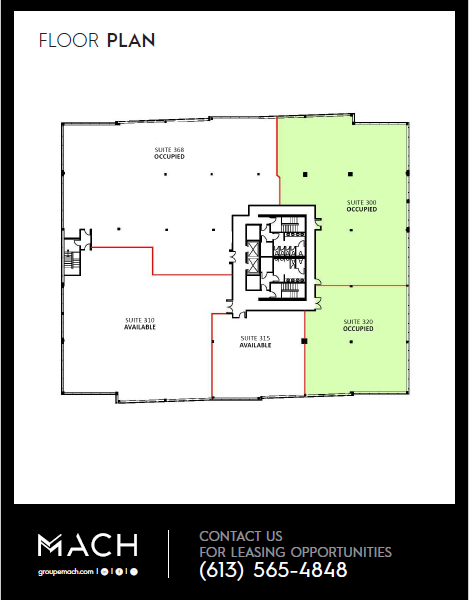 750 & 770 Palladium Dr, Ottawa, ON à louer Plan d  tage- Image 1 de 1